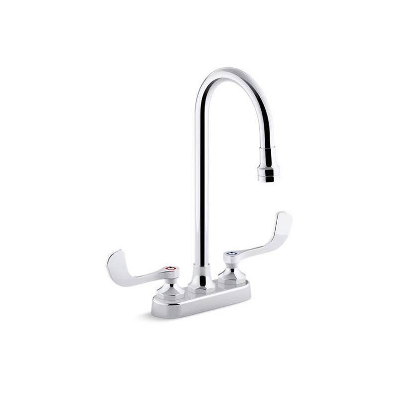 Triton® Bowe® 0.5 gpm centerset bathroom sink faucet with laminar flow, gooseneck-shop