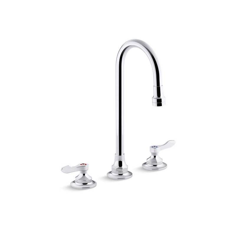 Triton® Bowe® 0.5 gpm widespread bathroom sink faucet with aerated flow, goosenec-shop