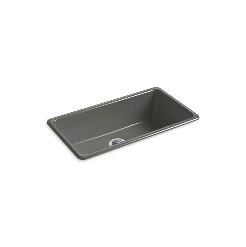 Iron/Tones® 33'' x 18-3/4'' x 9-5/8'' top-mount/undermount single-bowl kitchen si-shop