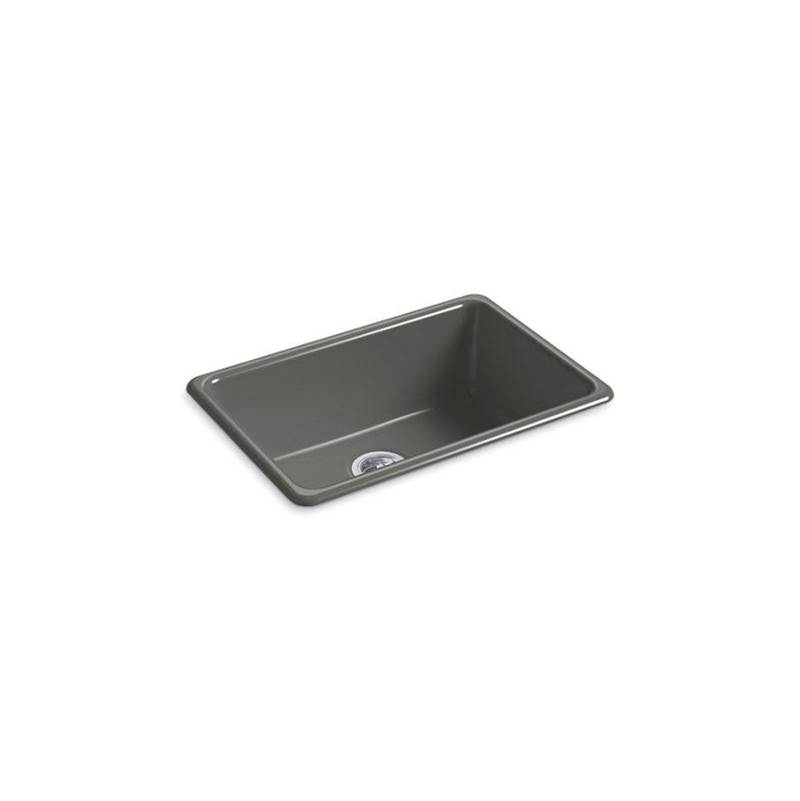 Iron/Tones® 27'' x 18-3/4'' x 9-5/8'' top-mount/undermount single-bowl kitchen si-shop