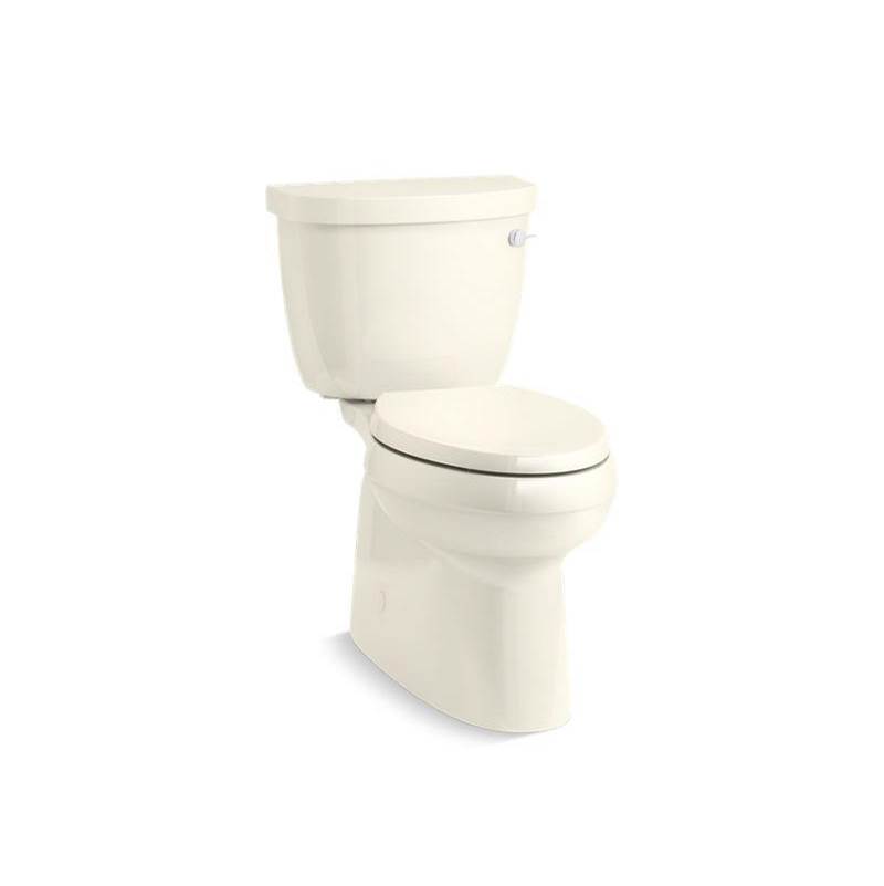 Cimarron® Two-piece elongated 1.28 gpf chair height toilet with right-hand trip l-shop