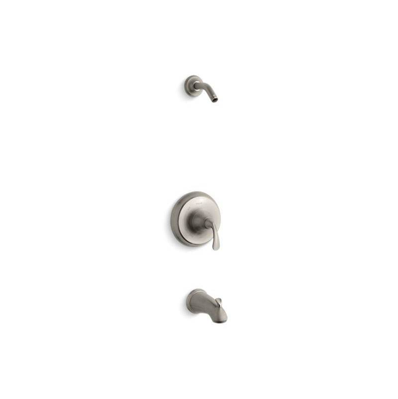 Forté® Sculpted Rite-Temp® bath and shower valve trim with slip-fit spout, less s-shop