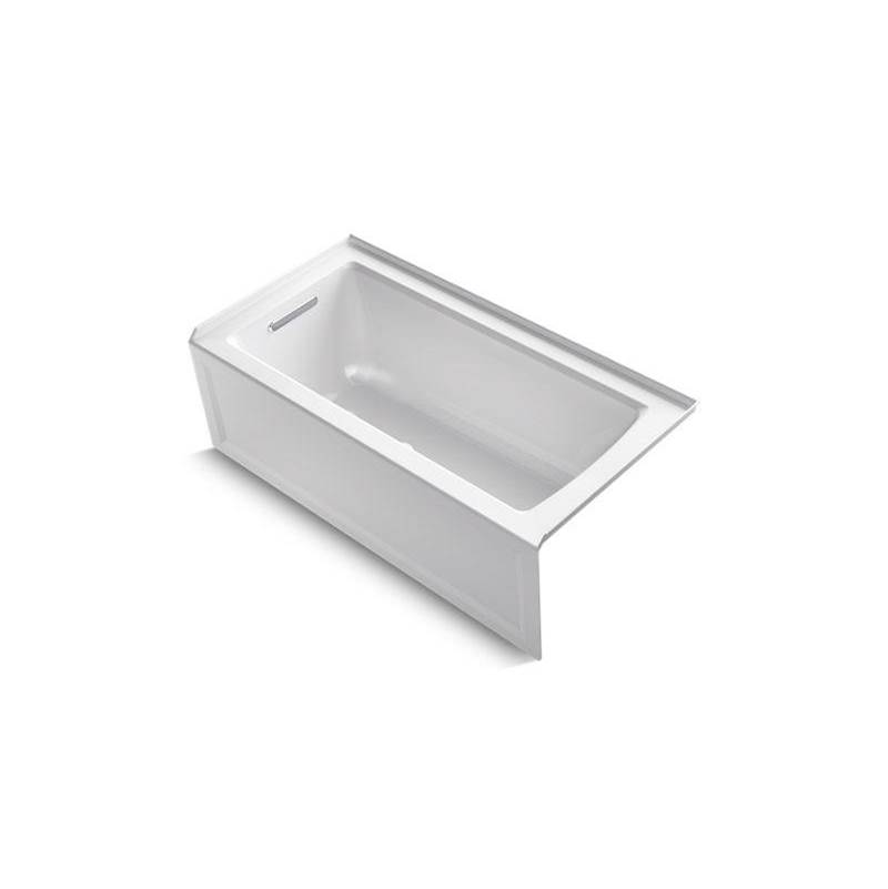 Archer® 60'' x 30'' alcove bath with integral apron, integral flange and left-han-related
