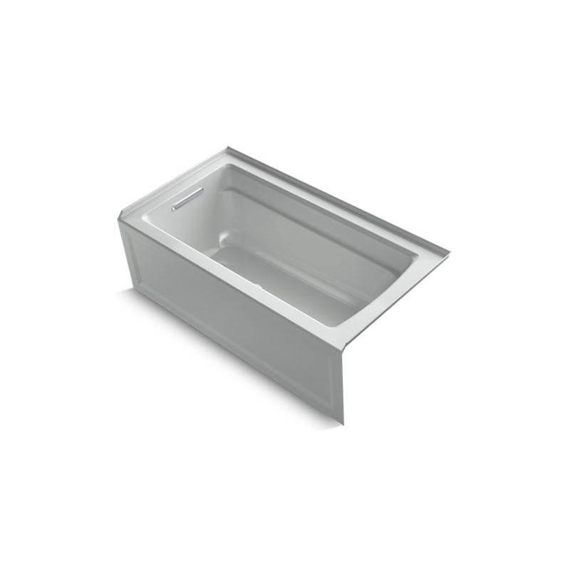 Archer® 60'' x 32'' alcove bath with integral apron, integral flange and left-han-related