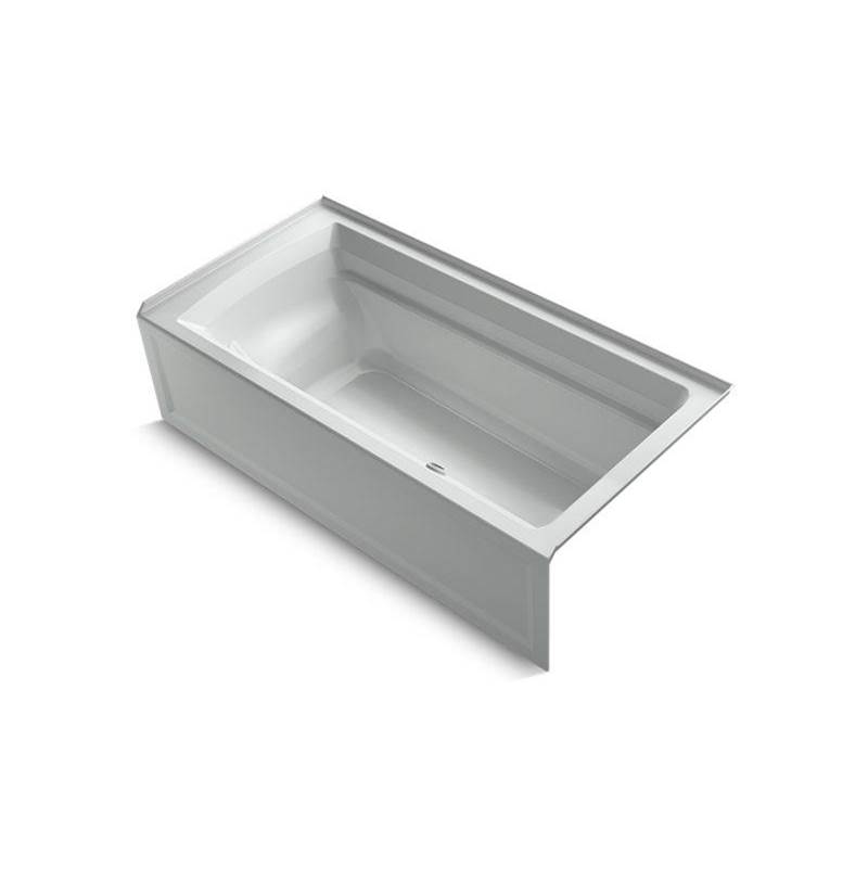 Archer® 72'' x 36'' alcove bath with integral apron and right-hand drain-shop