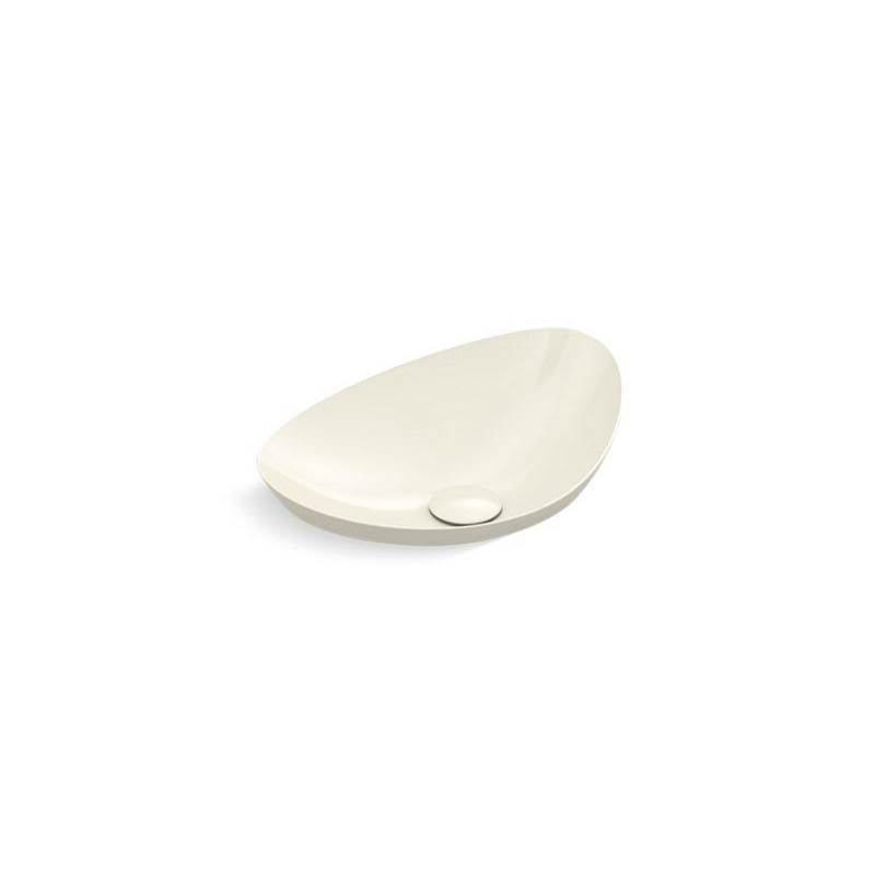 Veil™ 21'' oval semi-recessed vessel bathroom sink, no overflow-shop