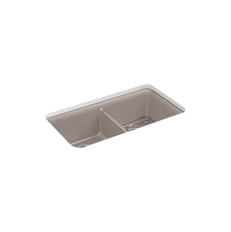 Cairn® 33-1/2'' undermount double-bowl kitchen sink-shop
