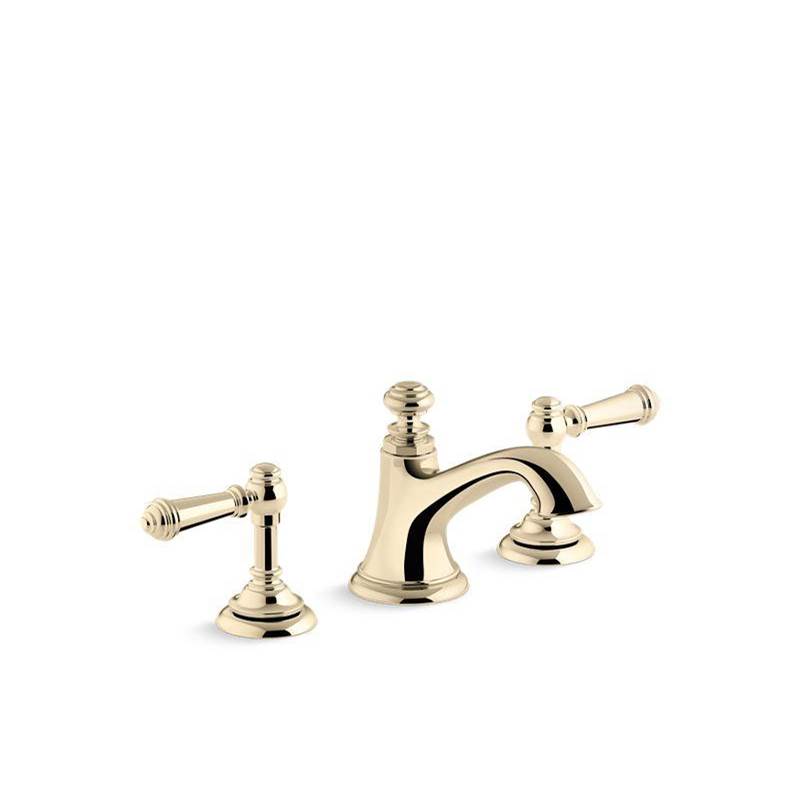 Artifacts® with Bell design Widespread bathroom sink spout-shop