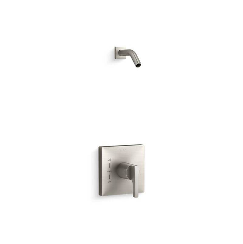 Honesty® Rite-Temp® shower valve trim with lever handle, less showerhead-related