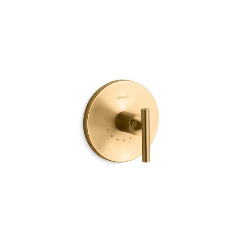Purist Mastershower Temperature Control Valve Trim With Lever Handle-shop
