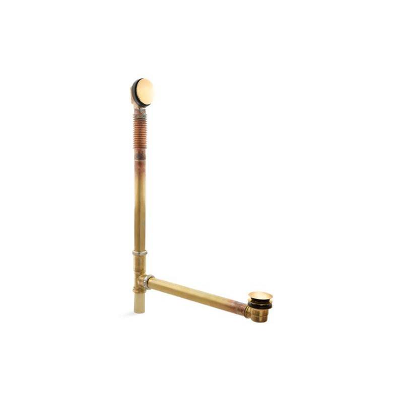 Clearflo Brass toe tap bath drain-shop