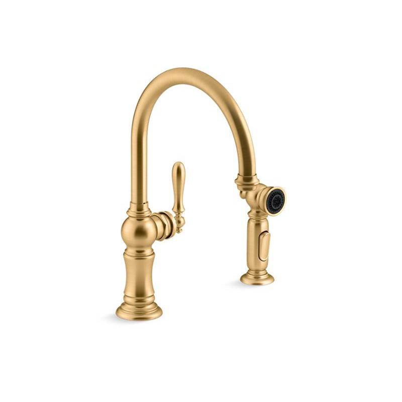 Artifacts Single-Handle Kitchen Sink Faucet With Two-Function Sprayhead-related