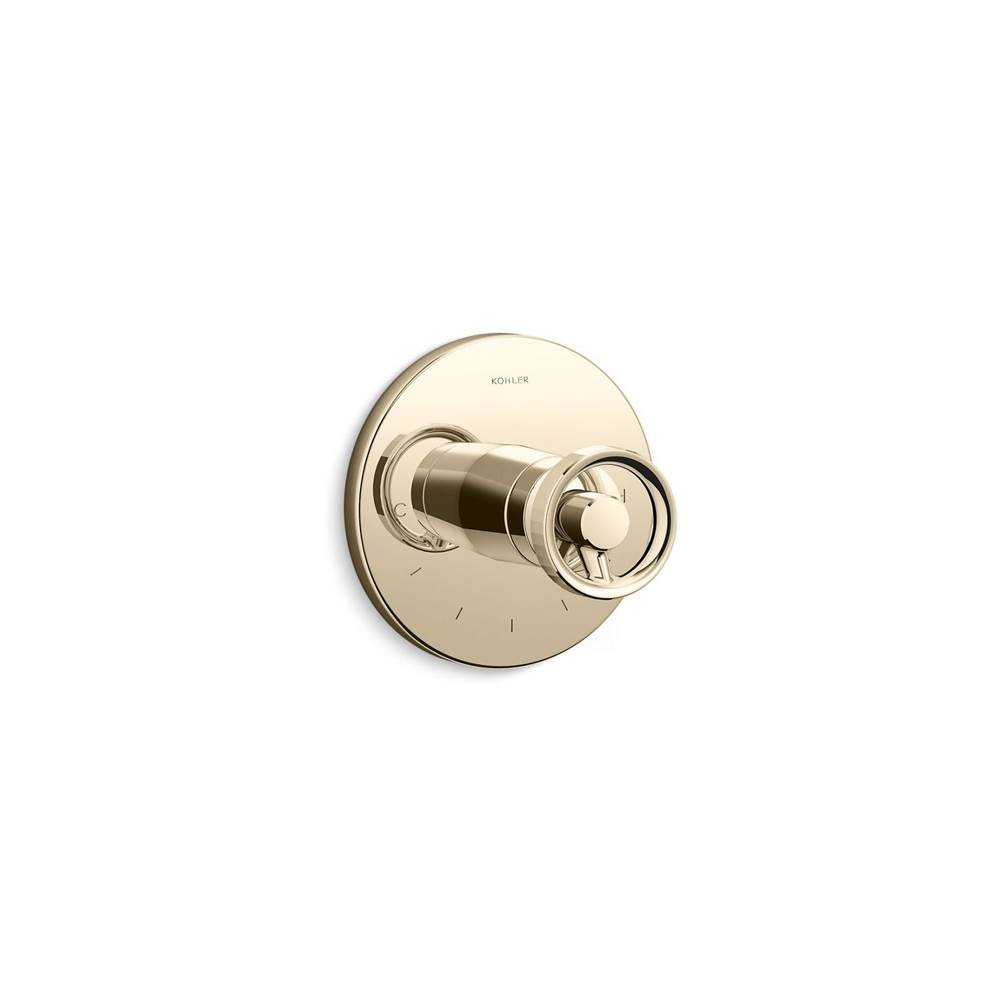 Components® MasterShower® temperature control valve trim with Industrial handle-shop