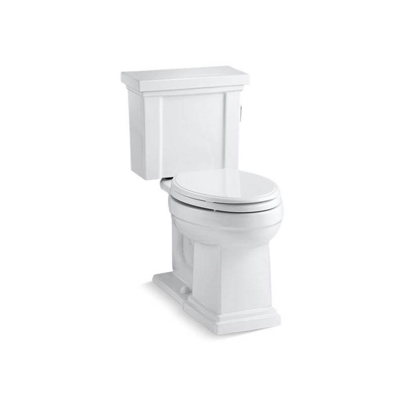 Tresham® Two-piece elongated 1.28 gpf chair height toilet with right-hand trip le-related