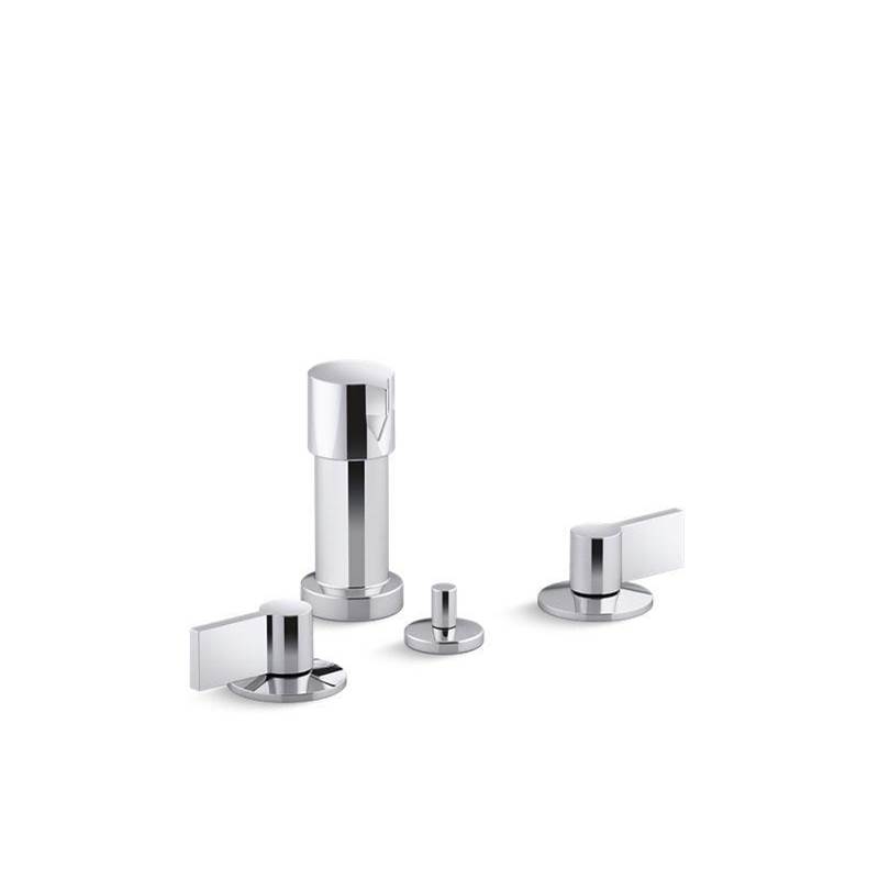 Components® Widespread bidet faucet with Lever handles-shop