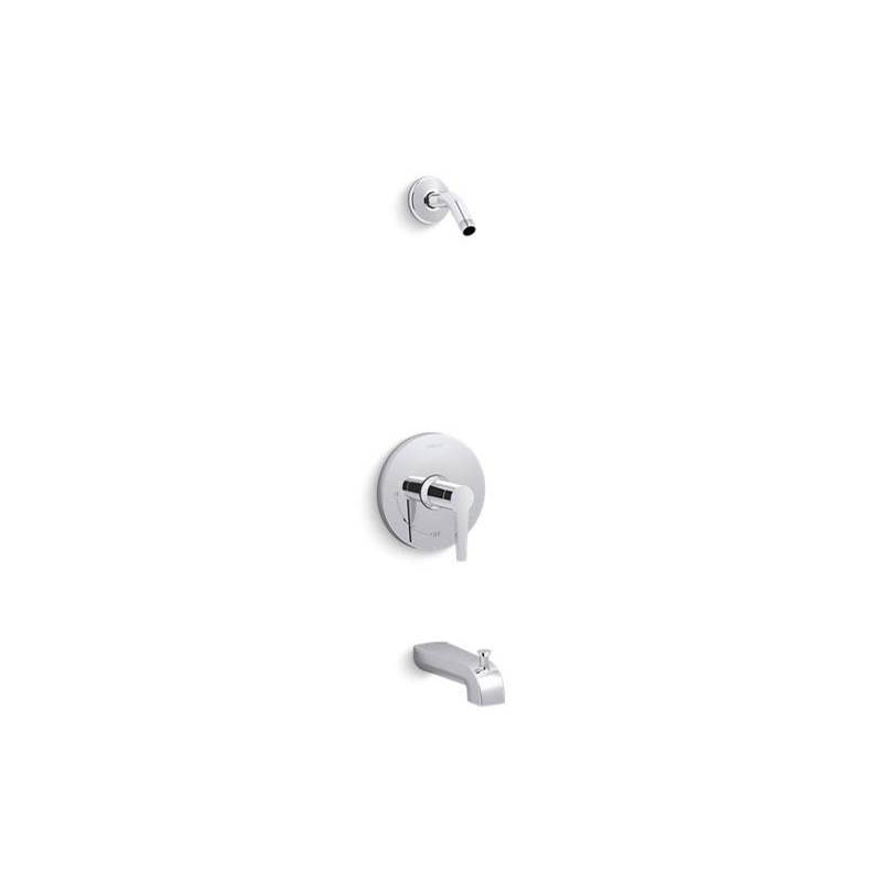 Pitch® Rite-Temp® bath and shower trim set, less showerhead-shop
