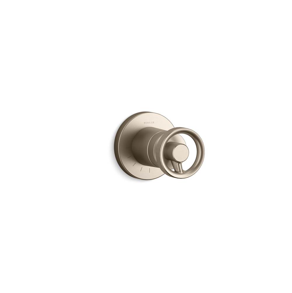 Components® MasterShower® volume control valve trim with Industrial handle-related