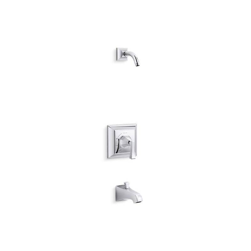 Memoirs® Stately Rite-Temp® bath and shower trim set with Deco lever handle and s-related