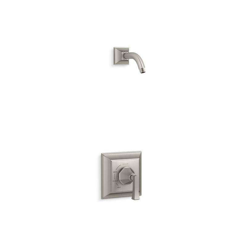 Memoirs® Stately Rite-Temp® shower trim set with Deco lever handle, less showerhe-shop
