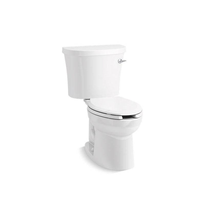 Kingston™ Two-piece elongated 1.28 gpf toilet with right-hand trip lever-shop