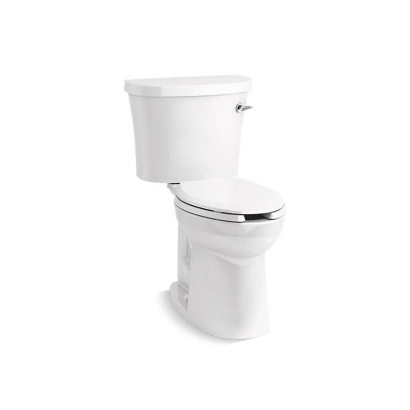 Kingston™ Two-piece elongated 1.28 gpf chair height toilet with right-hand trip l-shop