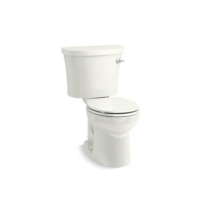 Kingston™ Two-piece round-front 1.28 gpf toilet with right-hand trip lever-related