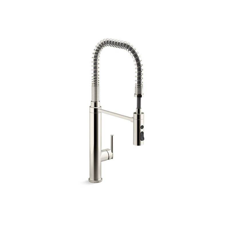 Purist® Semi-professional kitchen sink faucet with three-function sprayhead-related