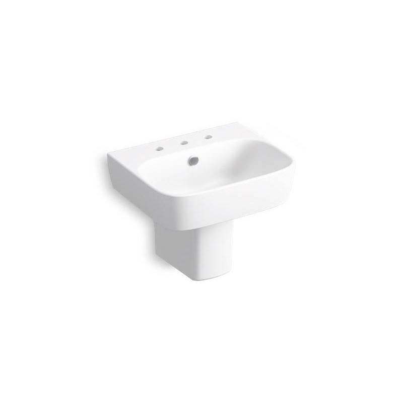 ModernLife® 21-3/4'' rectangular wall-mount bathroom sink-shop