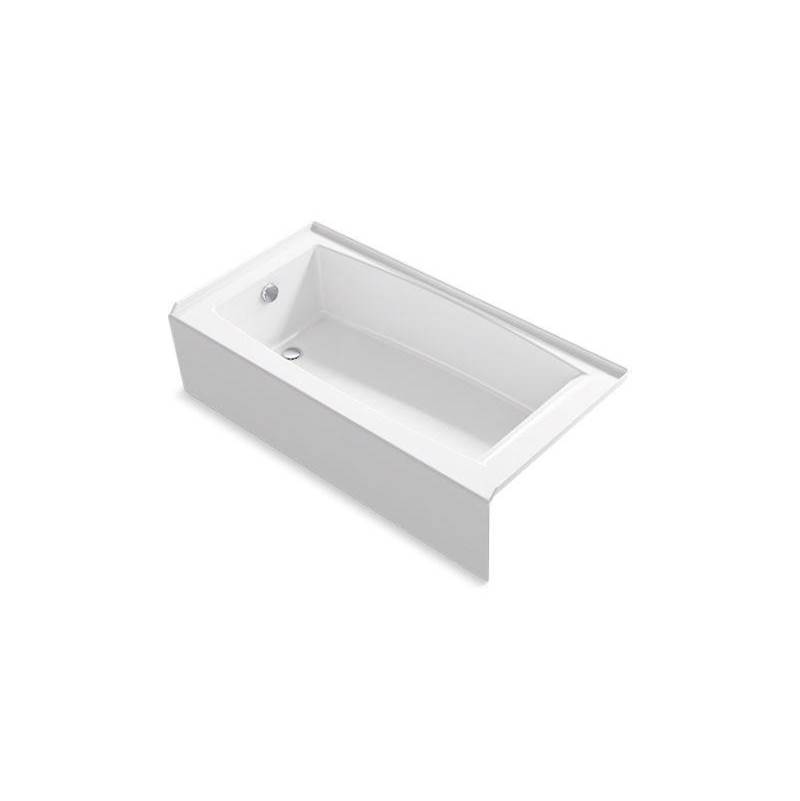 Entity® 60'' x 30'' alcove bath with integral apron, integral flange and left-han-shop