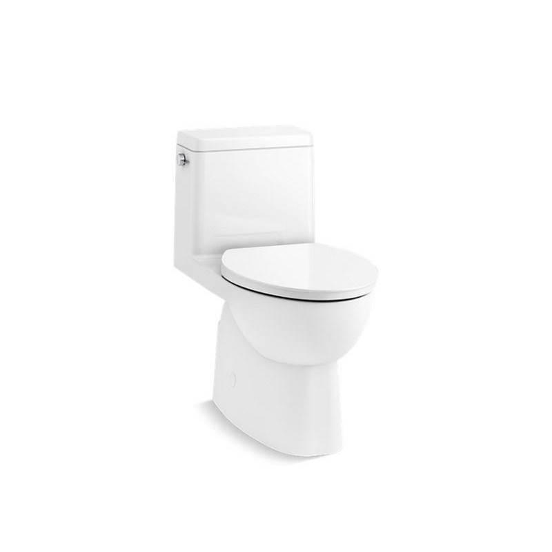 Reach® One-piece compact elongated toilet with skirted trapway, 1.28 gpf-shop