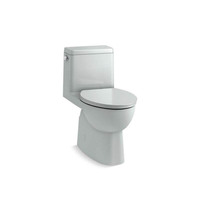 Reach® One-piece compact elongated toilet with skirted trapway, 1.28 gpf-shop