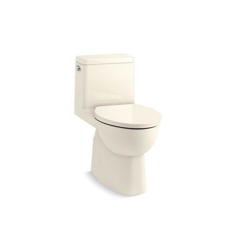 Reach® One-piece compact elongated toilet with skirted trapway, 1.28 gpf-shop