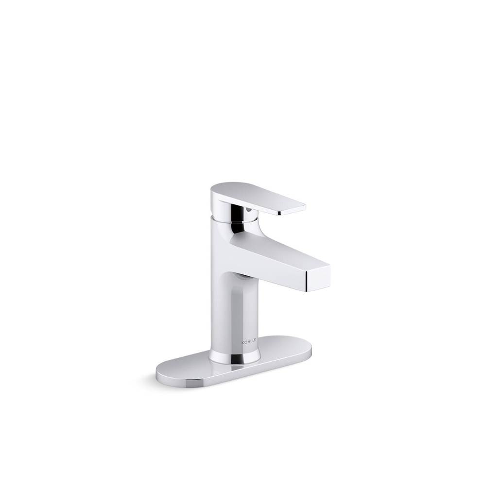 Taut® Single-handle bathroom sink faucet with escutcheon-shop