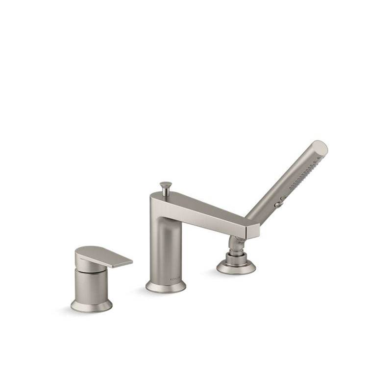 Taut® 11 gpm deck-mount bath faucet with handshower-shop