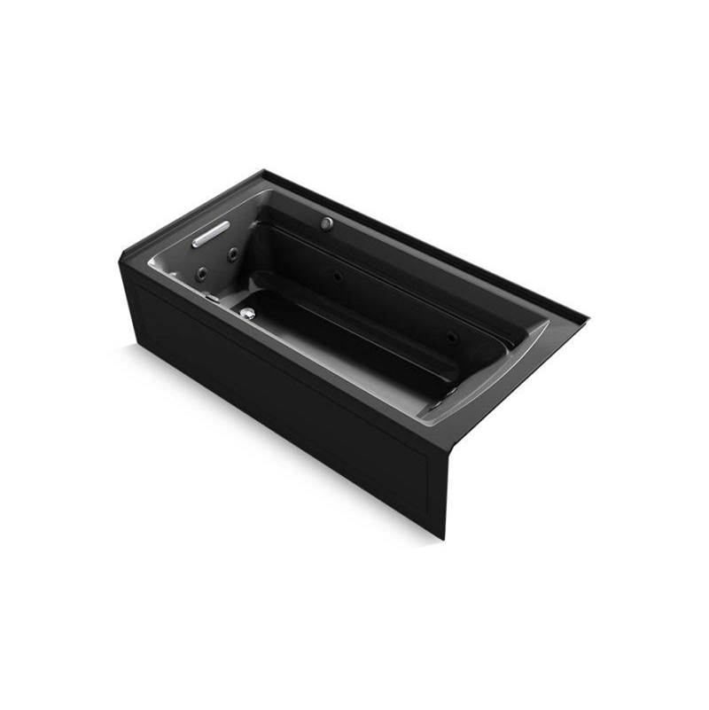 Archer® 72'' x 36'' integral apron Heated BubbleMassage™ air bath and whirlpool w-related