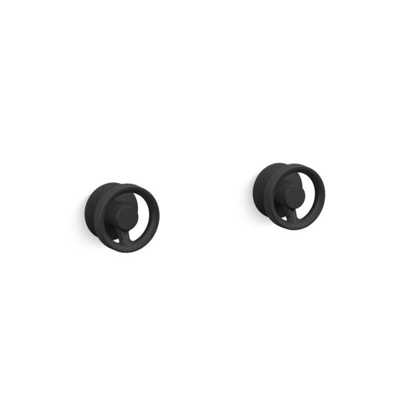 Components® Wall-mount bathroom sink faucet Industrial handle trim-shop