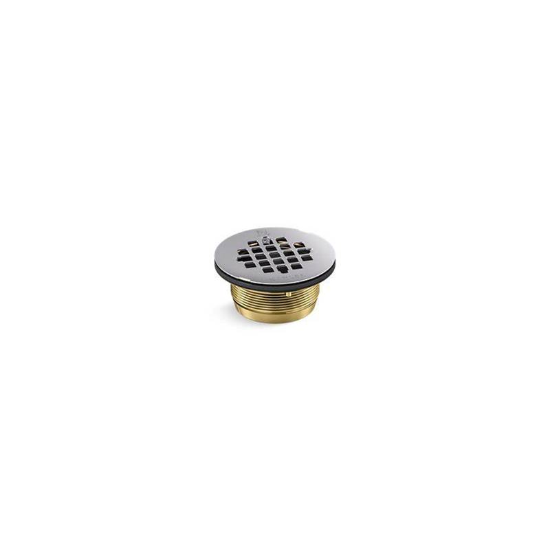 Round brass shower receptor drain-related