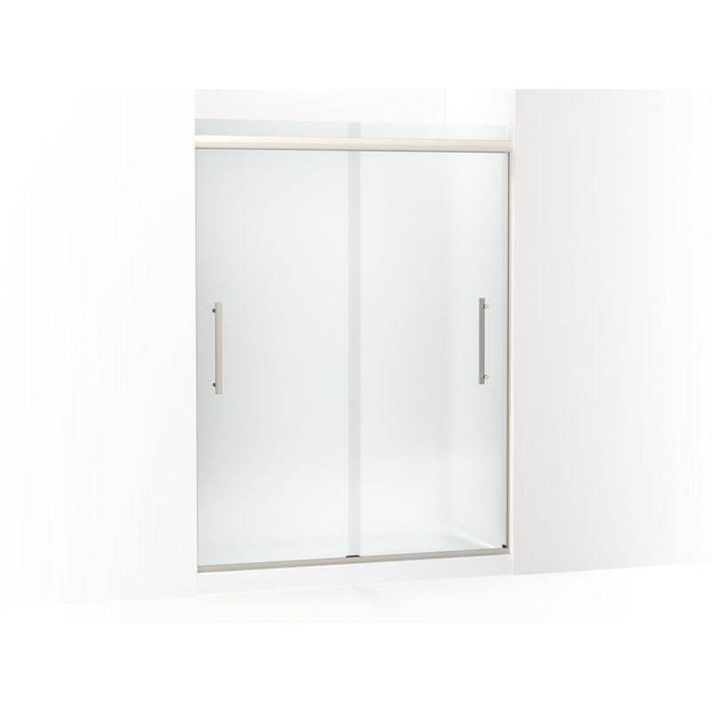 Pleat® Frameless sliding shower door, 79-1/16'' H x 54-5/8 - 59-5/8'' W, with 5/1-shop