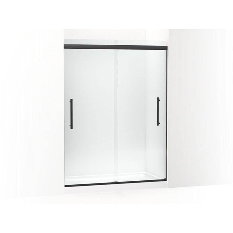 Pleat® 79-1/16'' H sliding shower door with 5/16'' - thick glass-shop