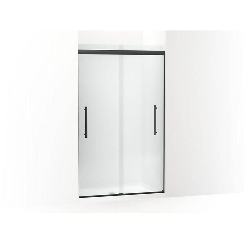 Pleat® Frameless sliding shower door, 79-1/16'' H x 44-5/8 - 47-5/8'' W, with 5/1-related