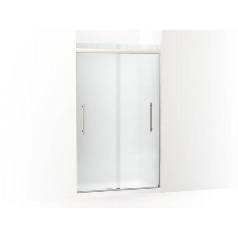 Pleat® Frameless sliding shower door, 79-1/16'' H x 44-5/8 - 47-5/8'' W, with 5/1-related