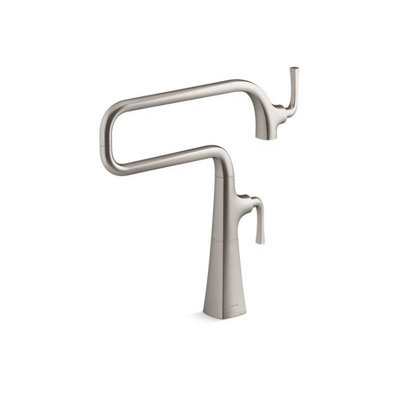 Graze® Deck-mount pot filler-shop