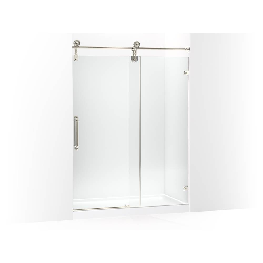 Artifacts 80-7/8 in. H Sliding Shower Door With 3/8 in.-Thick Glass-shop