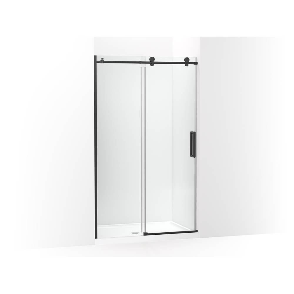 Composed Sliding Shower Door, 78 in. H X 44-1/8 - 47-7/8 in. W, With 3/8 in. Thic-shop