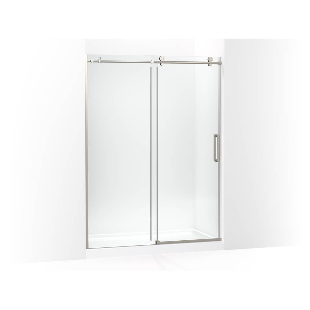 Composed Sliding Shower Door, 78 in. H X 56-1/8 - 59-7/8 in. W, With 3/8 in. Thic-shop
