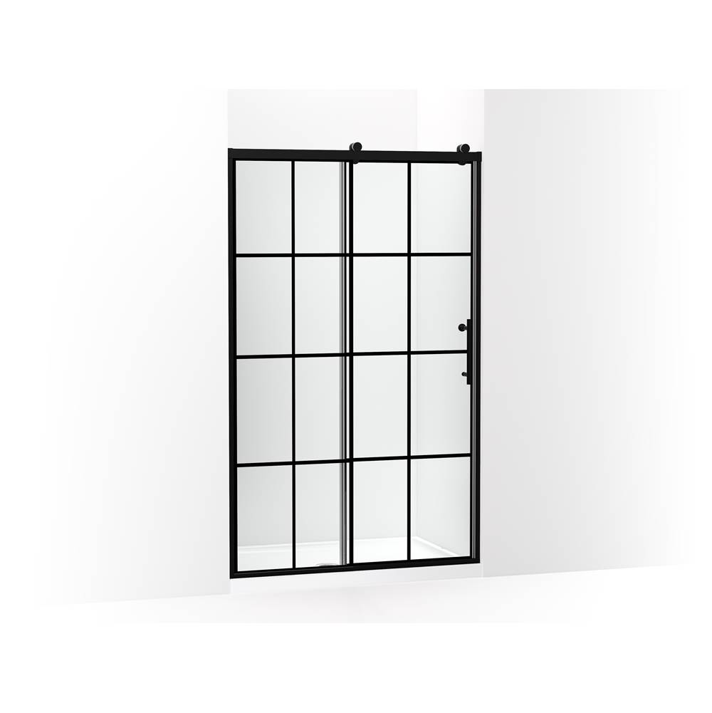 Rely 77 in. H Sliding Shower Door With 3/8 in.-Thick Glass-shop