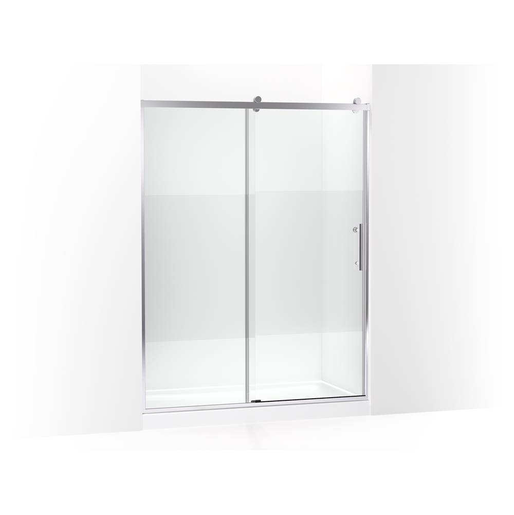 Rely 77 in. H Sliding Shower Door With 3/8 in.-Thick Glass-shop