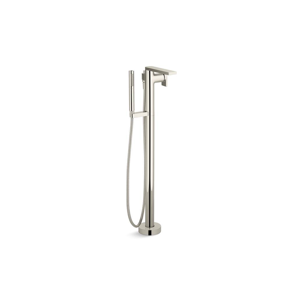 Composed Floor-Mount Bath Filler Trim With Handshower-related