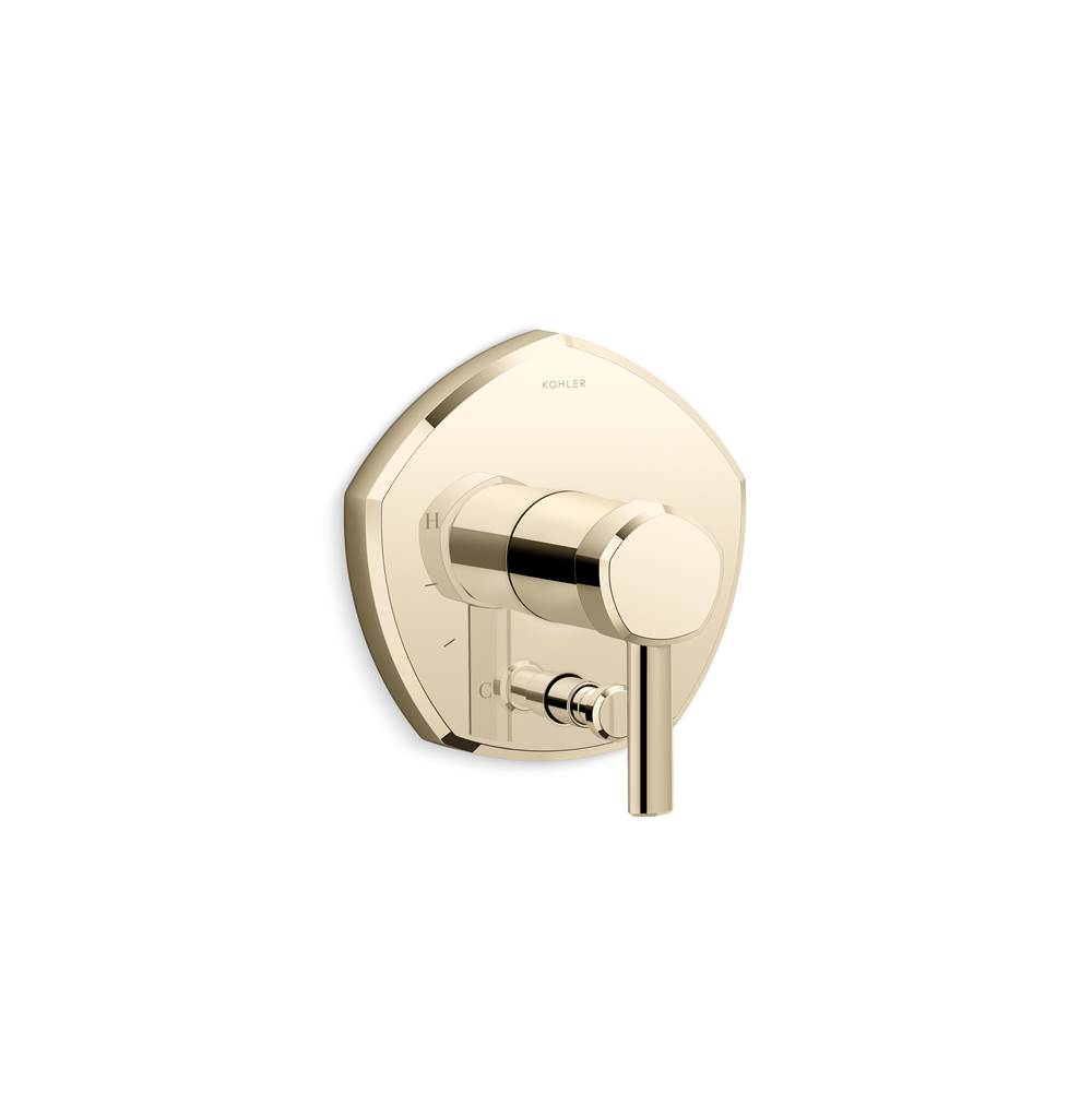 Occasion Rite-Temp Valve Trim With Push-Button Diverter And Lever Handle-related