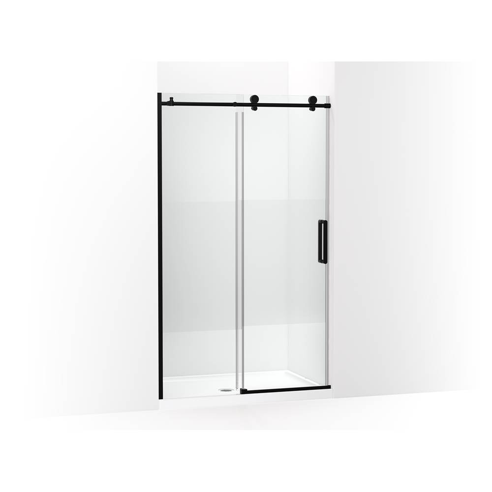 Composed 78 in. H Sliding Shower Door With 3/8 in.-Thick Glass-related